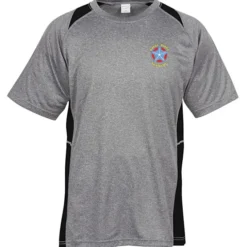 Heather Challenger Colorblock Tee - Men's - Embroidered