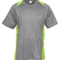 Heather Challenger Colorblock Tee - Men's - Embroidered