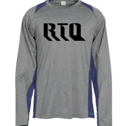 Heather Challenger Colorblock Long Sleeve Tee - Screen