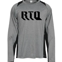 Heather Challenger Colorblock Long Sleeve Tee - Screen
