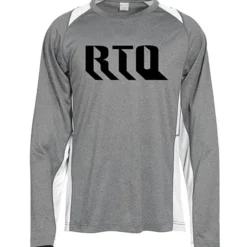Heather Challenger Colorblock Long Sleeve Tee - Screen