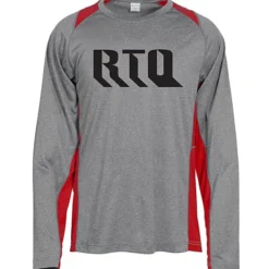 Heather Challenger Colorblock Long Sleeve Tee - Screen