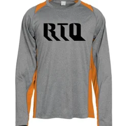 Heather Challenger Colorblock Long Sleeve Tee - Screen