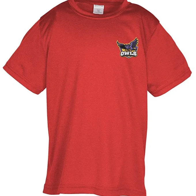 Heather Challenger Tee - Youth - Embroidered