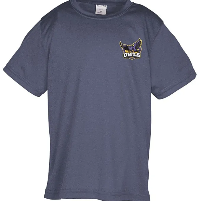 Heather Challenger Tee - Youth - Embroidered