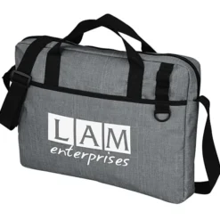 Heathered Briefcase Bag