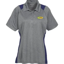 Heathered Challenger Colorblock Polo - Ladies'