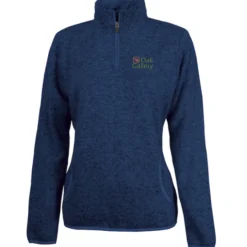 Heathered Fleece Pullover - Ladies'