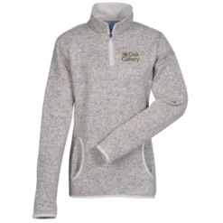 Heathered Fleece Pullover - Ladies'