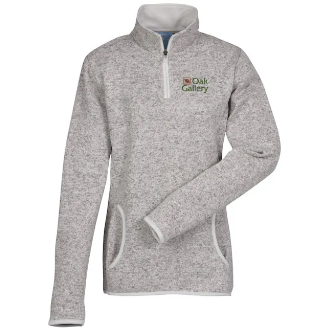 Heathered Fleece Pullover - Ladies'