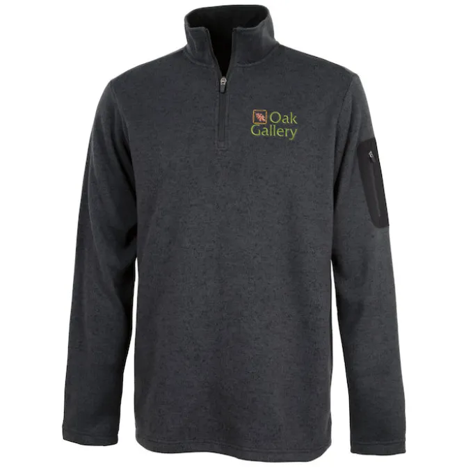 Heathered Fleece Pullover - Men's