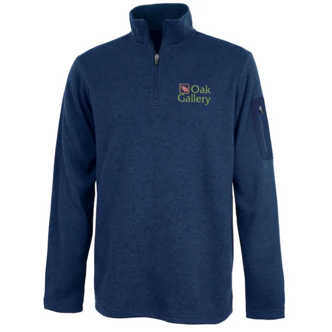Heathered Fleece Pullover - Men's