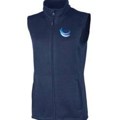 Heathered Fleece Vest - Ladies'