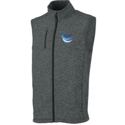 Heathered Fleece Vest - Men's