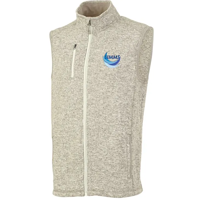 Heathered Fleece Vest - Men's