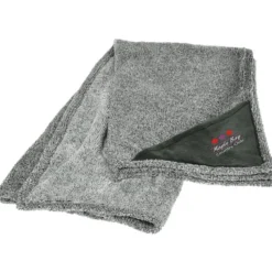 Heathered Fuzzy Fleece Blanket