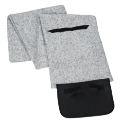 Heathered Knit Fold Up Blanket