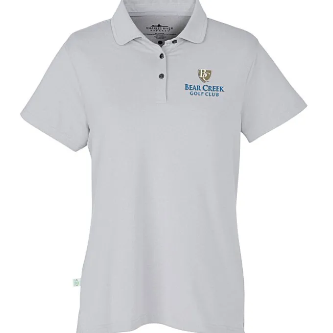 Heathered Logic Stretch Polo - Ladies'