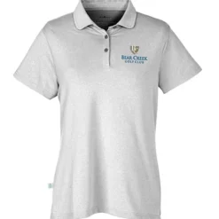 Heathered Logic Stretch Polo - Ladies'