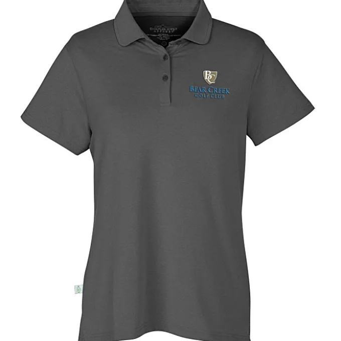 Heathered Logic Stretch Polo - Ladies'