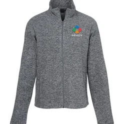 Heathered Microfleece Jacket - Men's