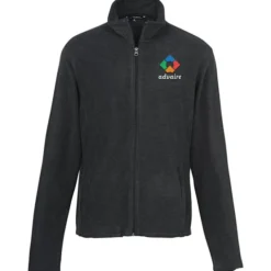 Heathered Microfleece Jacket - Men's - 24 hr