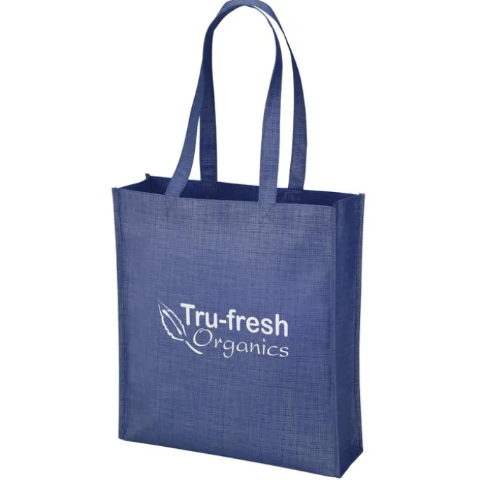 Heathered Polypropylene Tote - 24 hr