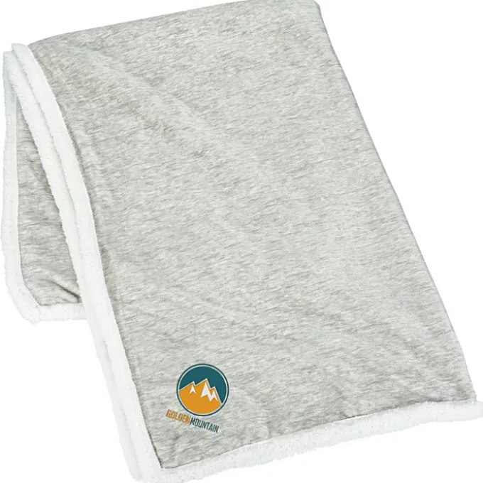 Heathered Sherpa Blanket