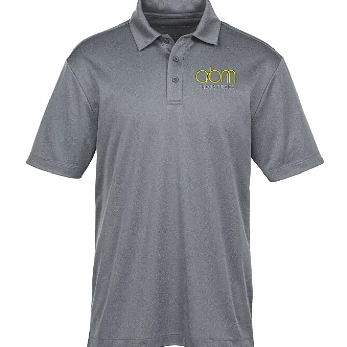 Heathered Silk Touch Performance Polo - Men's