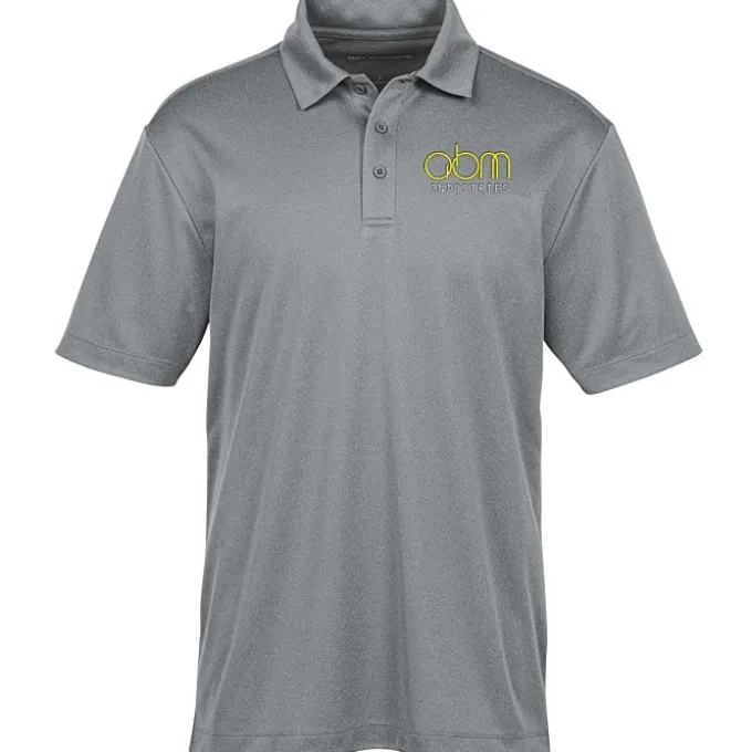 Heathered Silk Touch Performance Polo - Men's