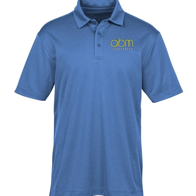 Heathered Silk Touch Performance Polo - Men's