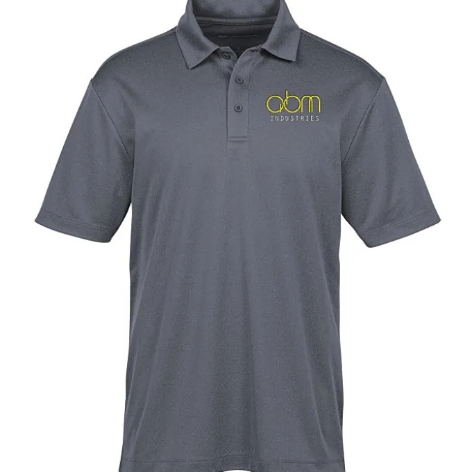 Heathered Silk Touch Performance Polo - Men's