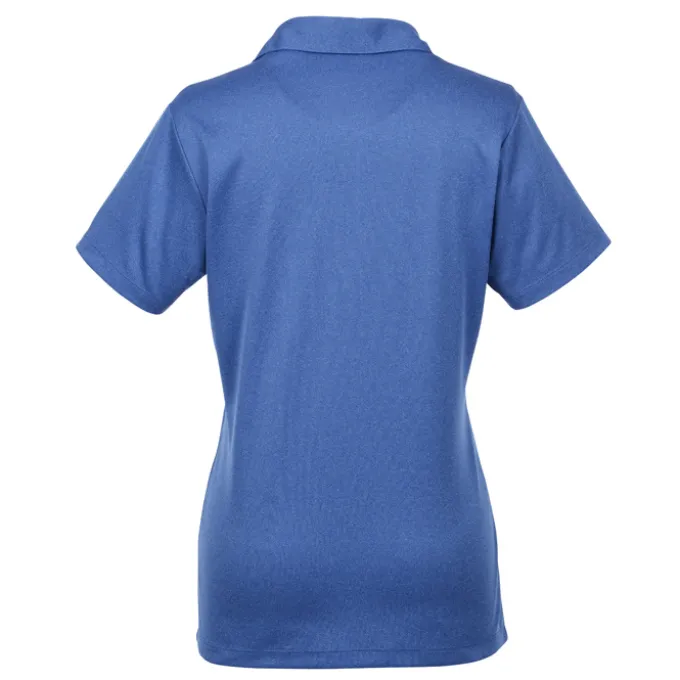 Heathered Silk Touch Performance Polo - Ladies'