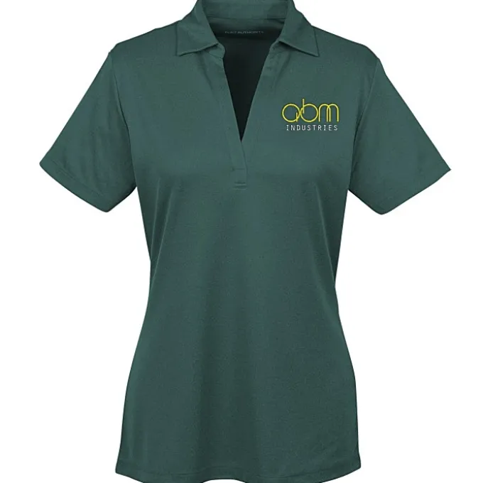 Heathered Silk Touch Performance Polo - Ladies'