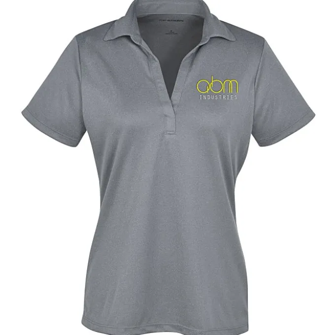 Heathered Silk Touch Performance Polo - Ladies'