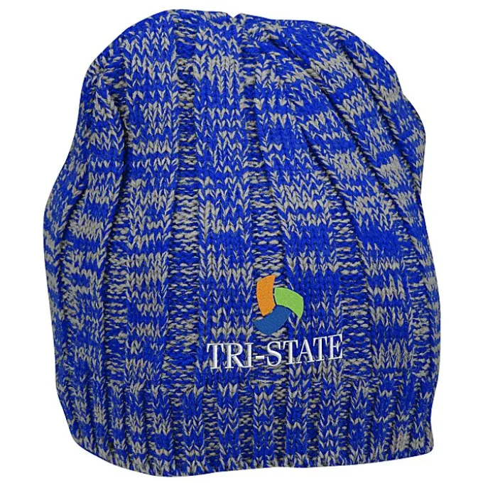 Heathered Yarn Beanie - 24 hr