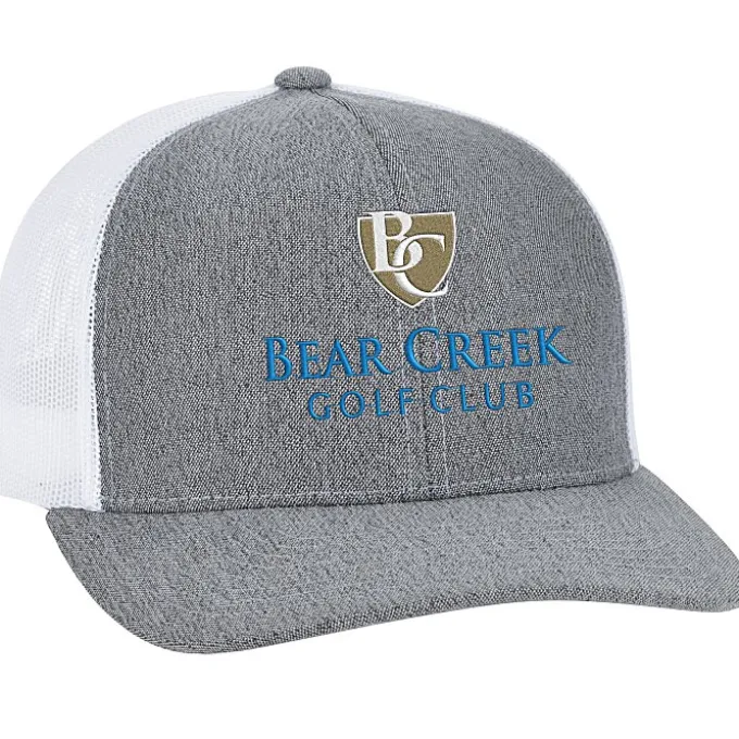 Heather Trucker Snapback Cap