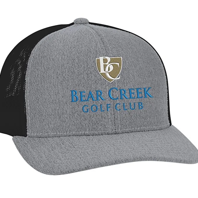 Heather Trucker Snapback Cap