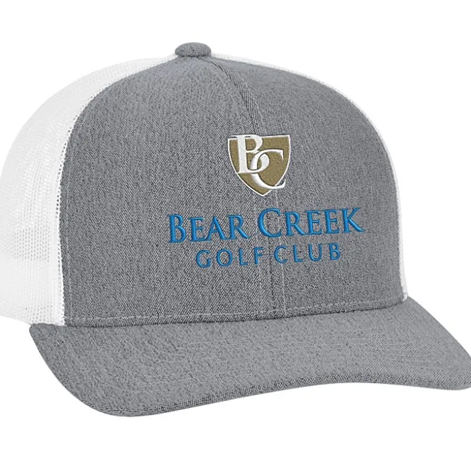 Heather Trucker Snapback Cap