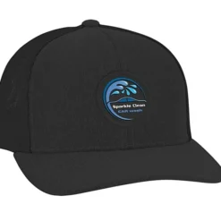 Heather Trucker Snapback Cap - Full Color Patch