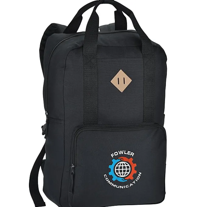 Heathland 15-inch Laptop Backpack - Embroidered