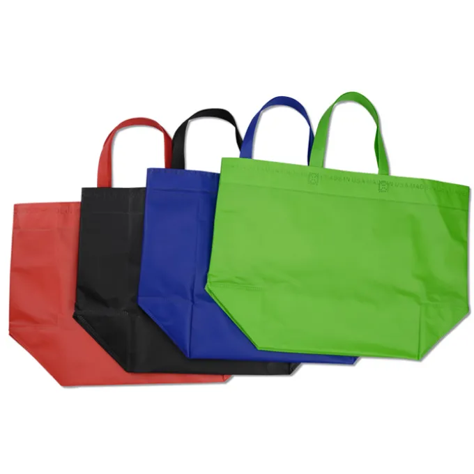 Heat Seal Laminated Large Gusset Tote - 13 1/2 inches x 12 inches
