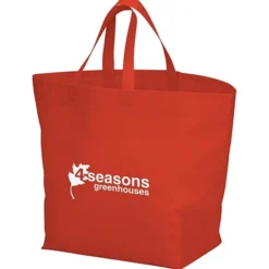 Heat Seal Large Gusset Tote - 13 1/2 inches x 12 inches