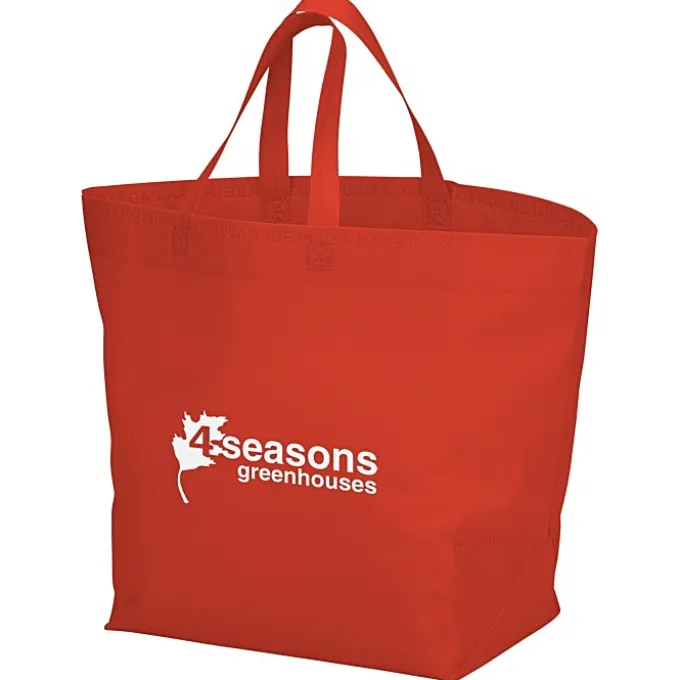 Heat Seal Large Gusset Tote - 13 1/2 inches x 12 inches
