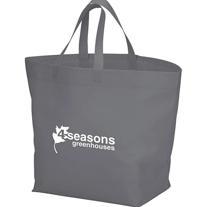 Heat Seal Large Gusset Tote - 13 1/2 inches x 12 inches
