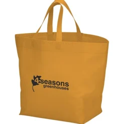 Heat Seal Large Gusset Tote - 13 1/2 inches x 12 inches