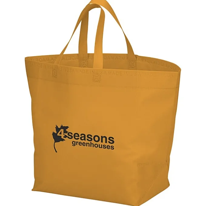 Heat Seal Large Gusset Tote - 13 1/2 inches x 12 inches