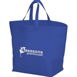 Heat Seal Large Gusset Tote - 13 1/2 inches x 12 inches