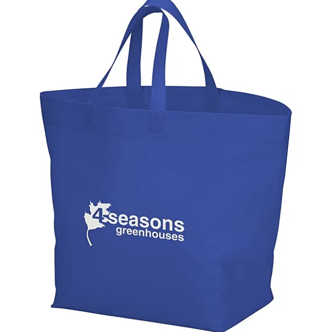 Heat Seal Large Gusset Tote - 13 1/2 inches x 12 inches