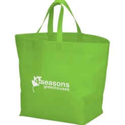 Heat Seal Large Gusset Tote - 13 1/2 inches x 12 inches